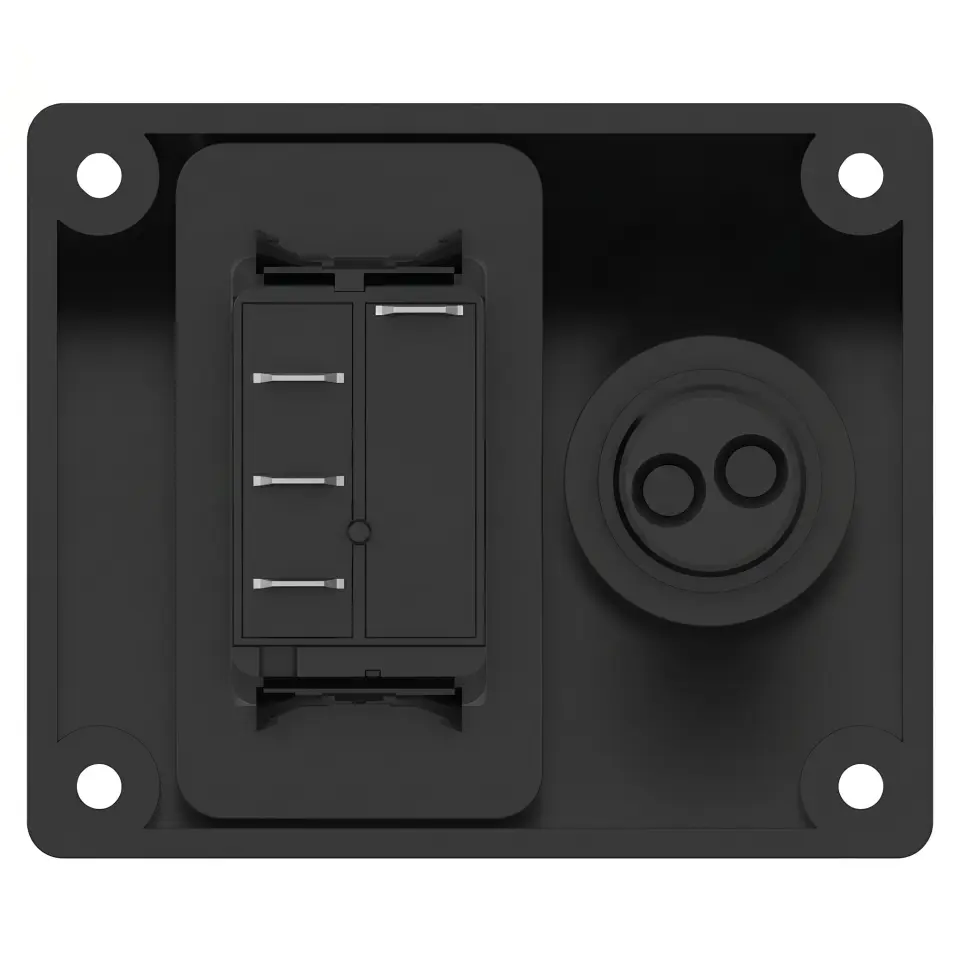 Seaflo Alarm ve Sintine Pompası Kontrol Paneli 12V 20A - Görsel, İşitsel ve Manuel Kontrol Bir Arada