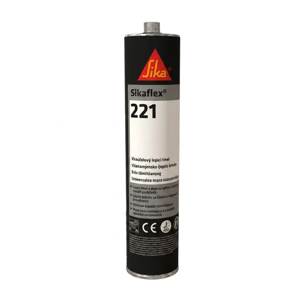 Sikaflex - 221 Kartuş Beyaz (300 ml): Çok Amaçlı Yapıştırıcı ve Sızdırmazlık Mastiği
