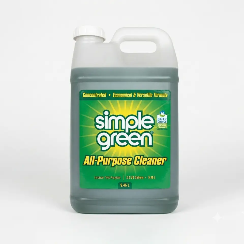 Simple Green Genel Amaçlı Temizleyici 10 Lt - Tekne ve Karavanınız İçin Doğa Dostu, Profesyonel Temizlik Gücü