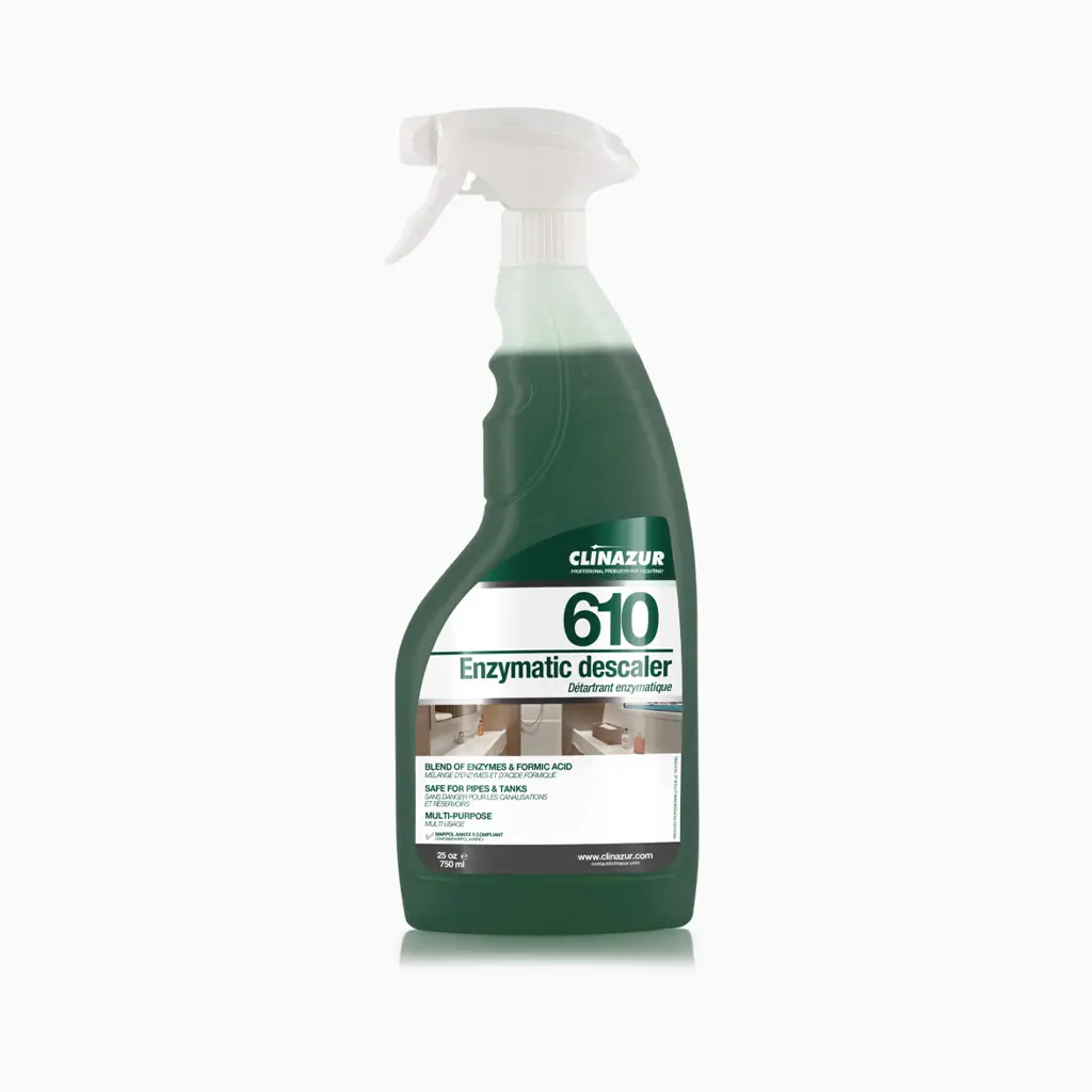 Clin Azur 610 - 750ml Enzimatik Kireç Sökücü/Temizleyici - Tekne ve Karavanınızda ''Doğa Dostu'' Hijyen ve Parlaklık!