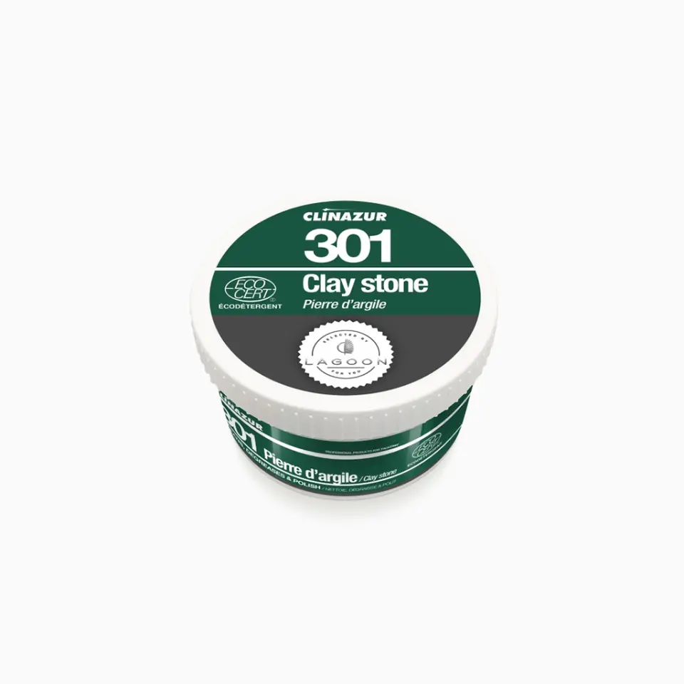Clin Azur 301 - 400gr Clay Stone Temizlik Kremi - Doğal Kilin Gücüyle Temizlik, Yağ Çözme ve Parlatma