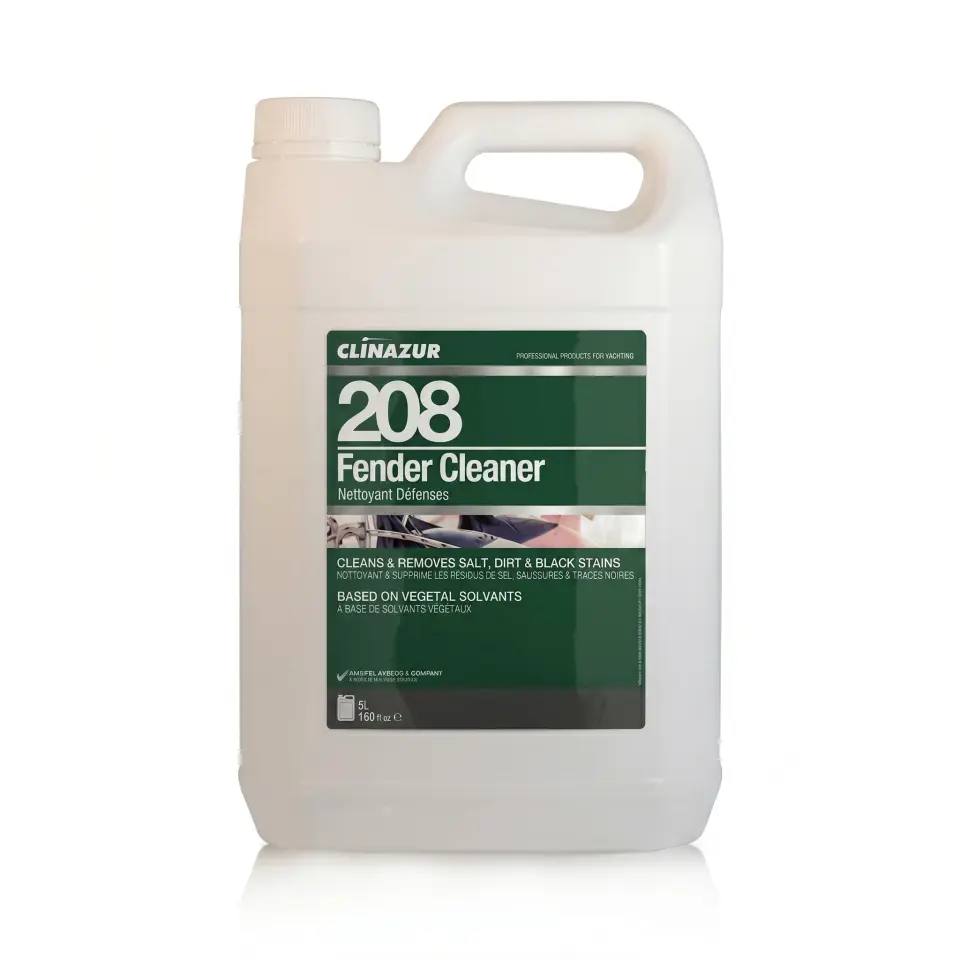 Clin Azur 208 - 5 Lt Usturmaça Temizleyici ve Bakımı - Usturmaçalarınızda İlk Günkü Beyazlık!