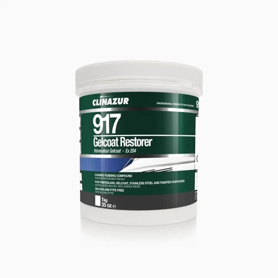 Clin Azur 917 Ex 204- 1 Kg Jelkot Yenileyici - Teknenizin Yorgunluğunu Silin: Derinlemesine Yenileme ve Orijinal Parlaklık!
