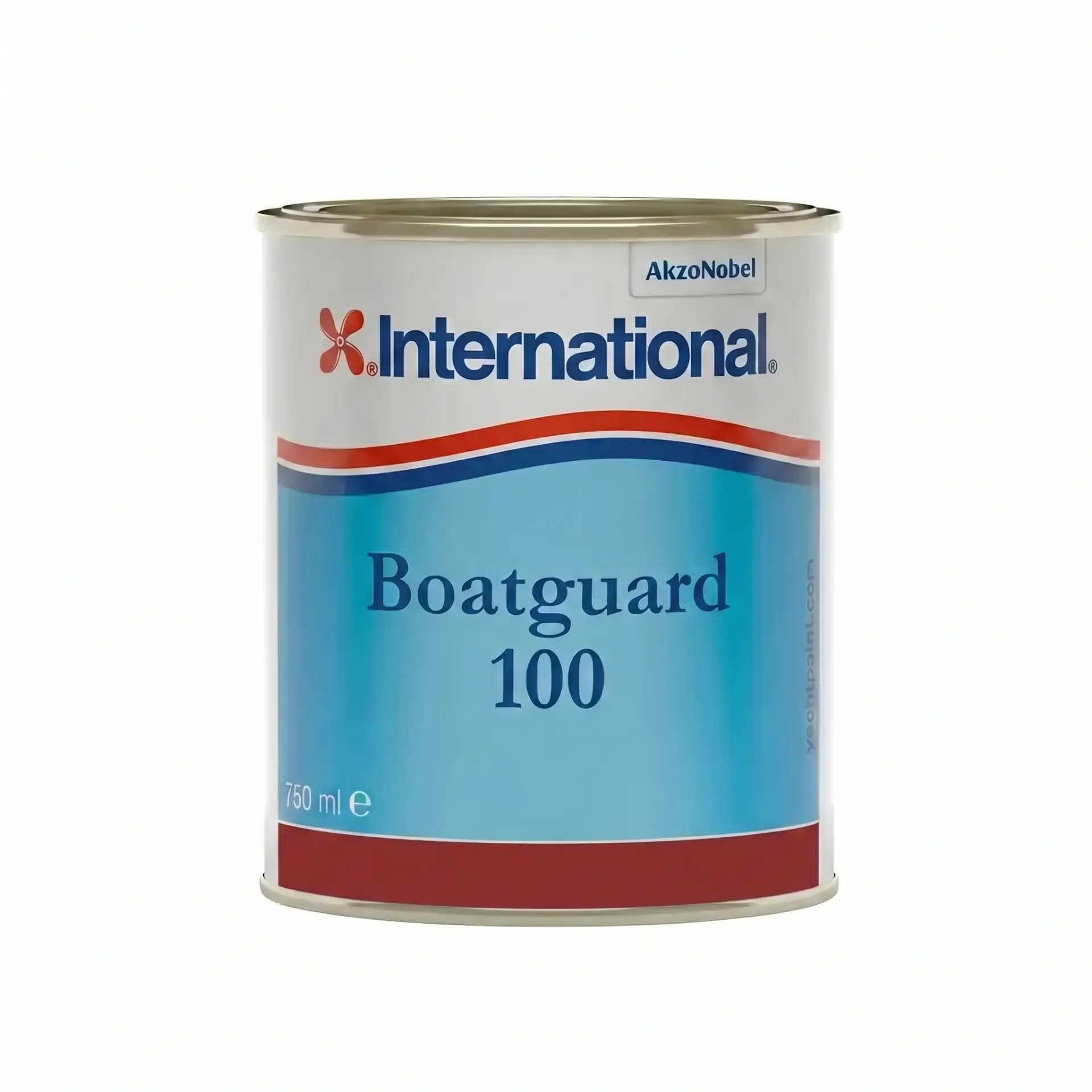 International Boatguard 100 - 750ml Kırmızı/Red Sualtı Zehirli Antifouling Tekne Boyası - Sezon Boyu Kesintisiz Koruma: Teknenizin Altında Pürüzsüz Bir Seyir!
