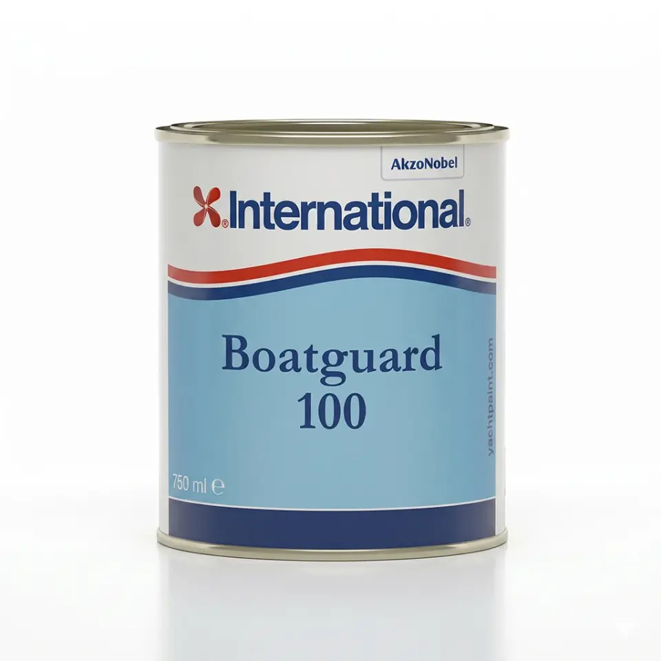 International Boatguard 100 - 750ml Lacivert/Navy Sualtı Zehirli Antifouling Tekne Boyası - Sezon Boyu Kesintisiz Koruma: Teknenizin Altında Pürüzsüz Bir Seyir!