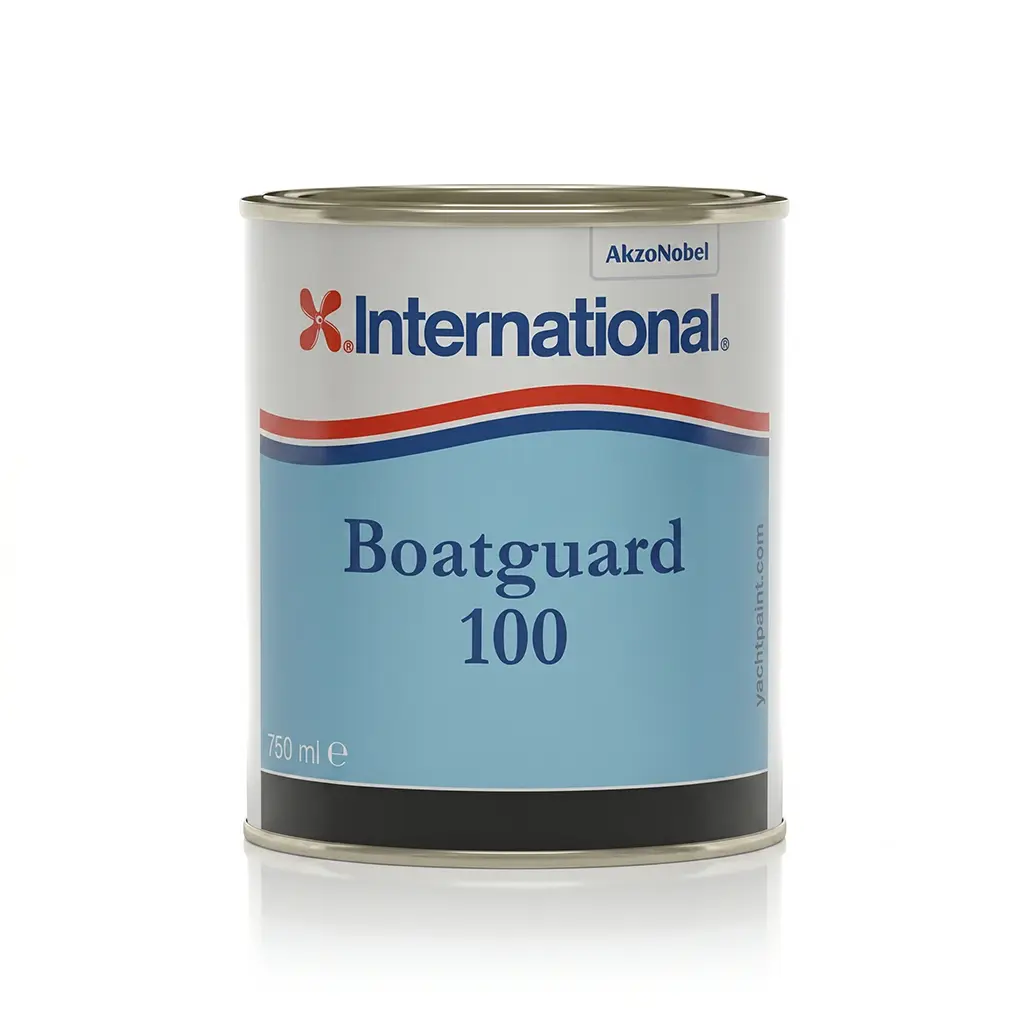 International Boatguard 100 - 750ml Siyah/Black Sualtı Zehirli Antifouling Tekne Boyası - Sezon Boyu Kesintisiz Koruma: Teknenizin Altında Pürüzsüz Bir Seyir!