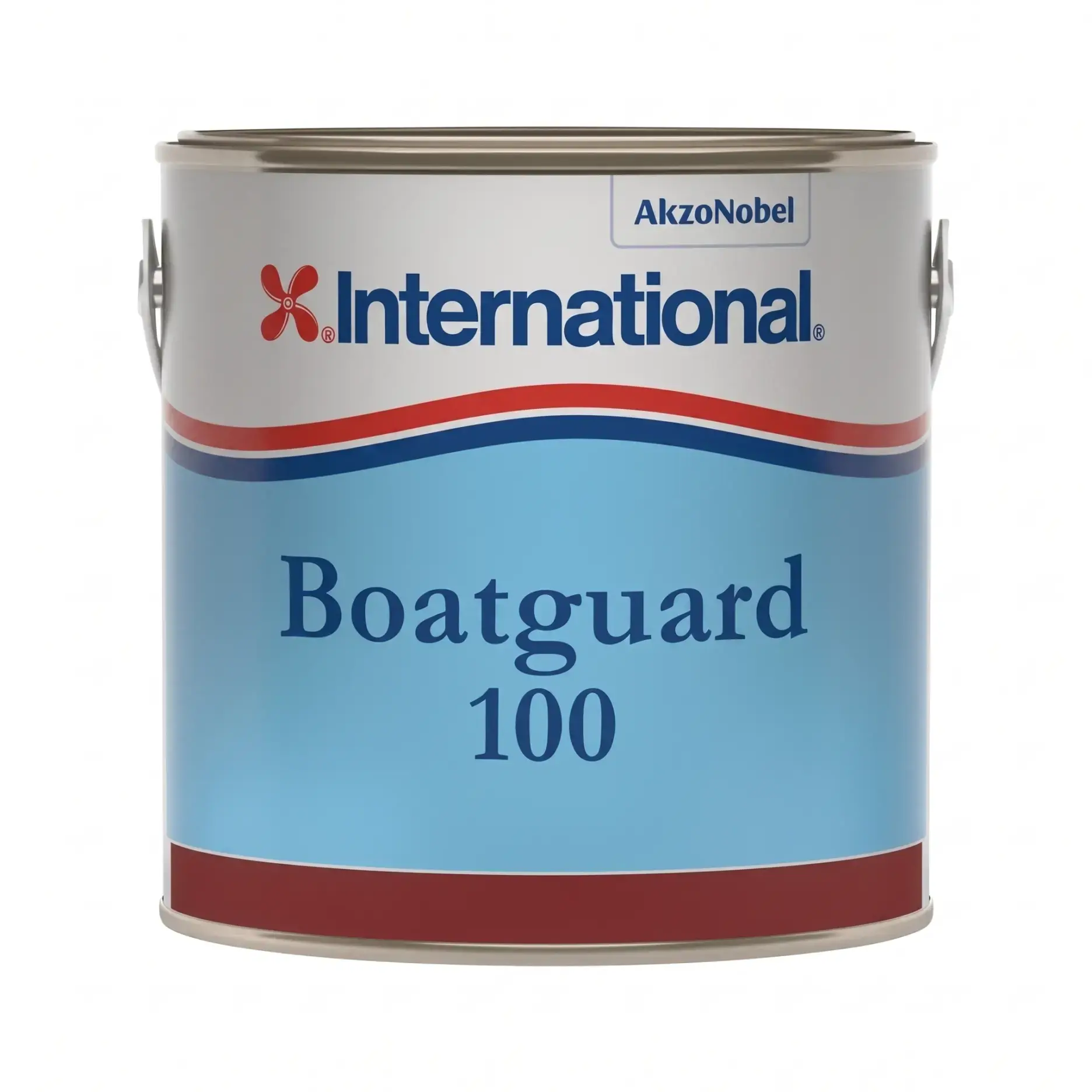 International Boatguard 100 - 2,5 Lt Kırmızı/Red Sualtı Zehirli Antifouling Tekne Boyası - Sezon Boyu Kesintisiz Koruma: Teknenizin Altında Pürüzsüz Bir Seyir!