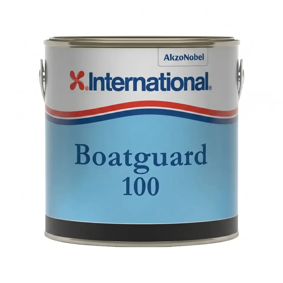 International Boatguard 100 - 2,5 Lt Siyah/Black Sualtı Zehirli Antifouling Tekne Boyası - Sezon Boyu Kesintisiz Koruma: Teknenizin Altında Pürüzsüz Bir Seyir!