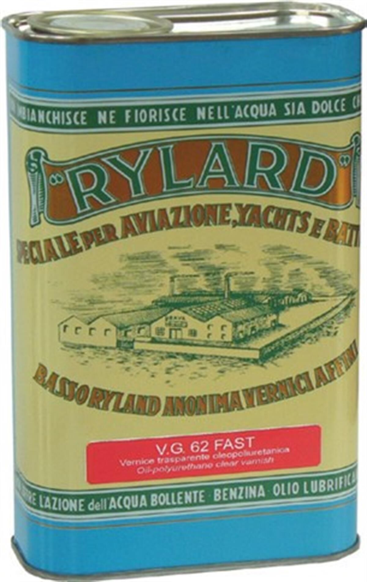 Rylard - VG62 Poliüretan Parlak Vernik 2.5 Litre