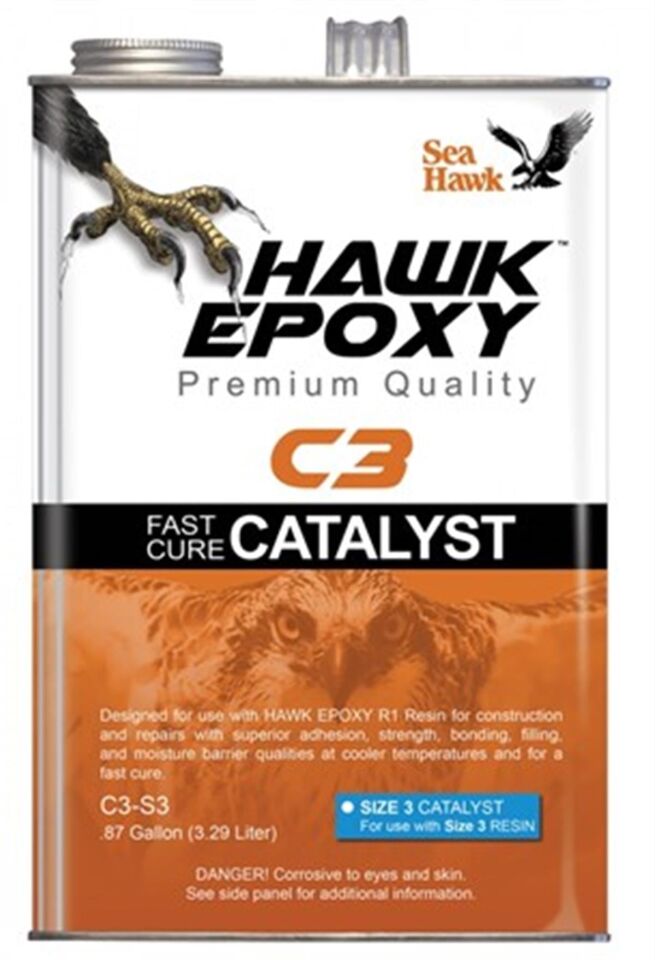SEA HAWK - C3-S3 Hızlı Epoksi Sertleştirici 3.29 L