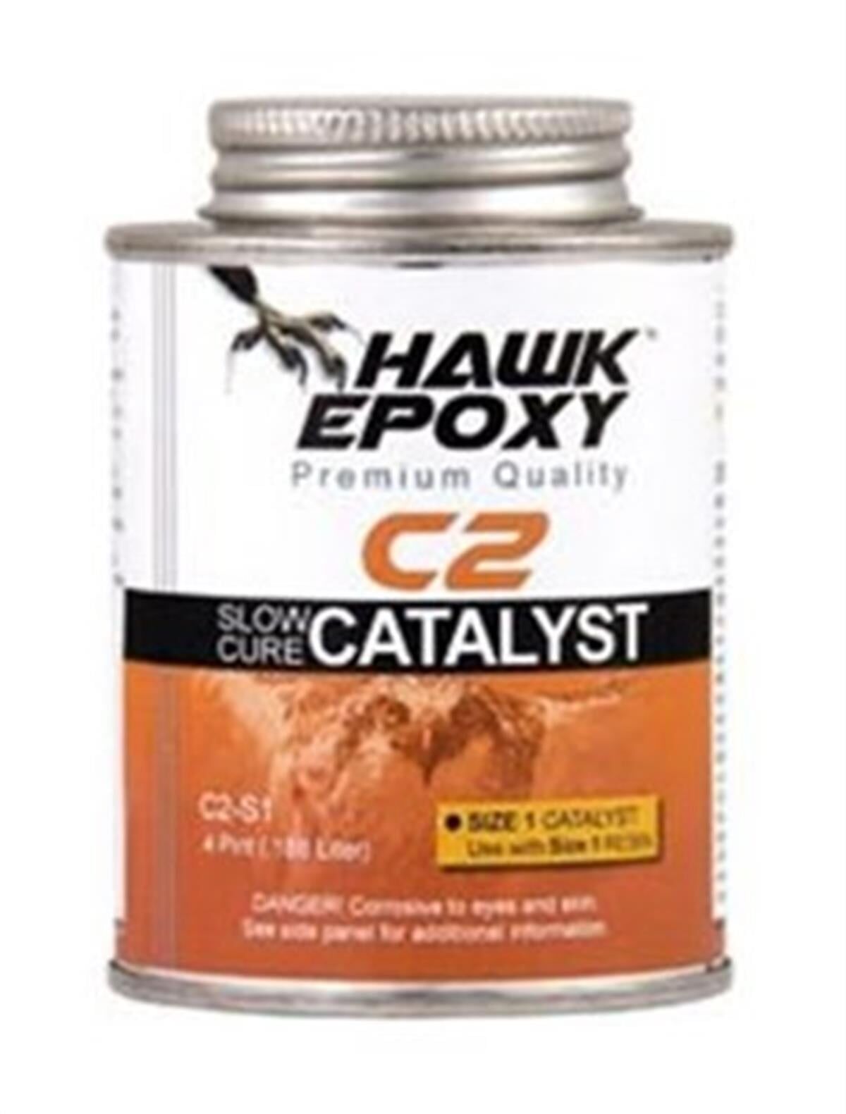 SEA HAWK - C2-S2 Yavaş Epoksi Sertleştirici 0.76 L