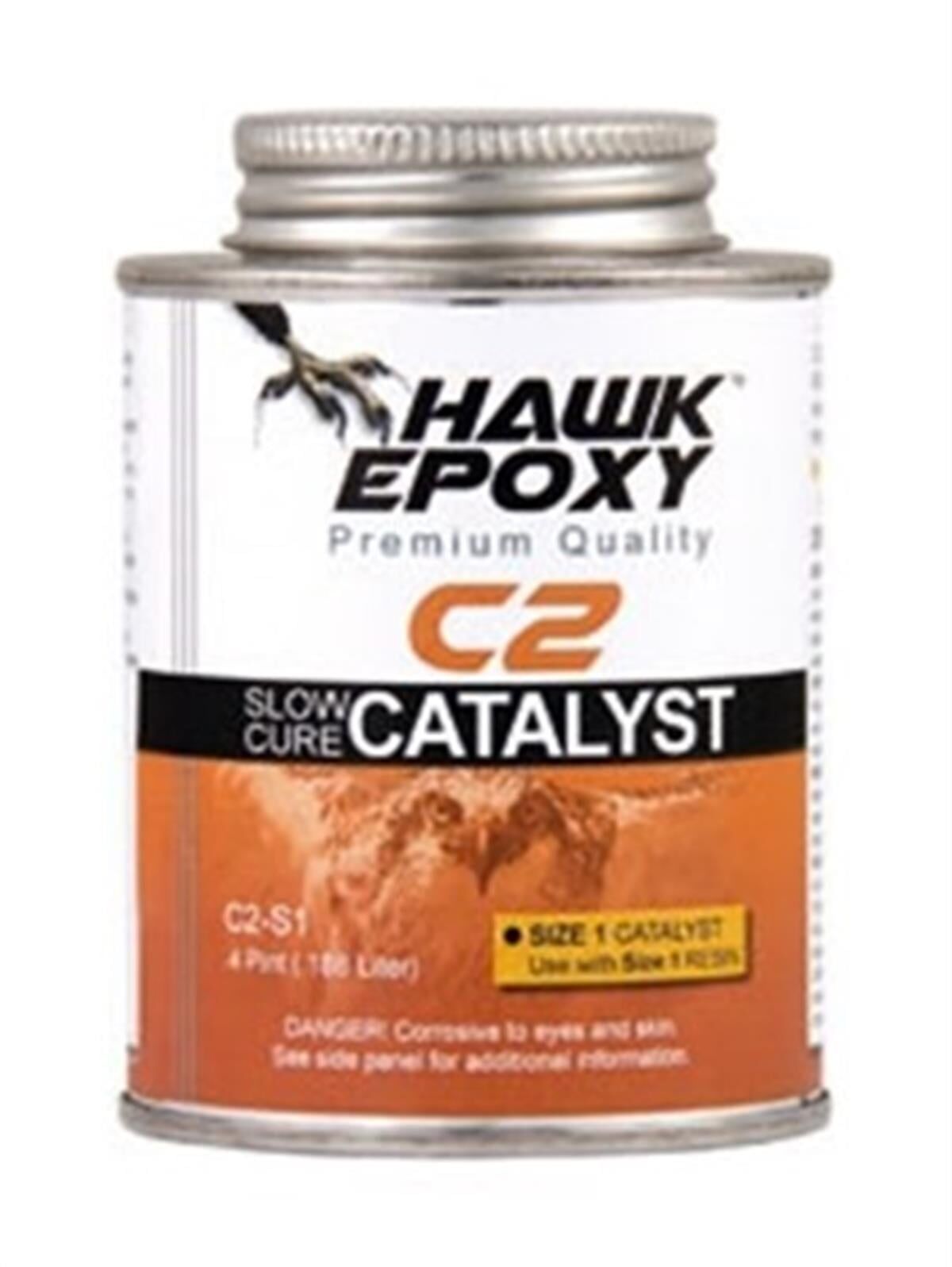 SEA HAWK - C2-S1 Ultra Yavaş Epoksi Sertleştirici 0.18 L