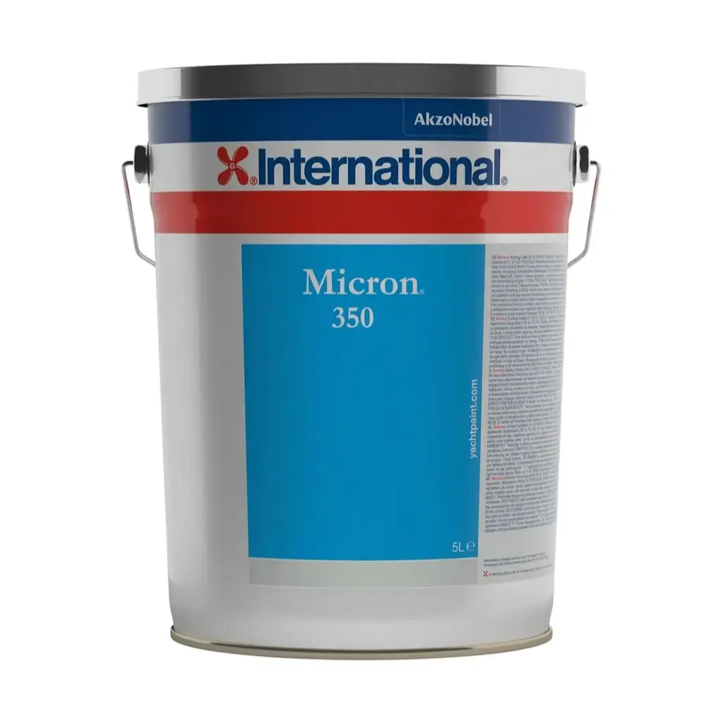 International Micron 350 - 5 Lt Lacivert/Navy Premium ''Self-Polishing'' (SPC) Antifouling Zehirli Boya - İleri Teknoloji ile 2 Yıla Varan Kesintisiz Koruma!