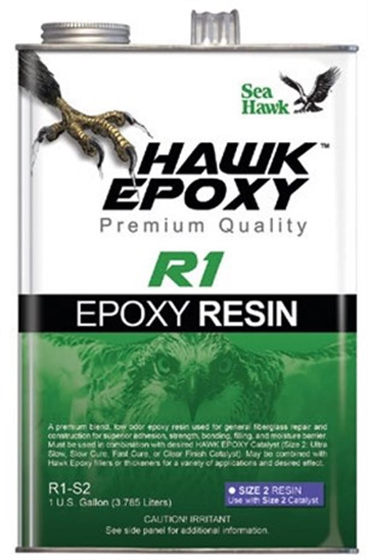SEA HAWK -  R1-S1 Epoksi Reçine 3,785 Litre