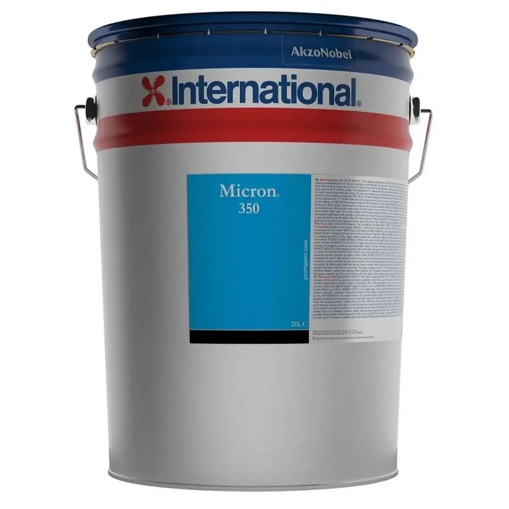 International Micron 350 - 20 Lt Siyah/Black Premium ''Self-Polishing'' (SPC) Antifouling Zehirli Boya - İleri Teknoloji ile 2 Yıla Varan Kesintisiz Koruma!