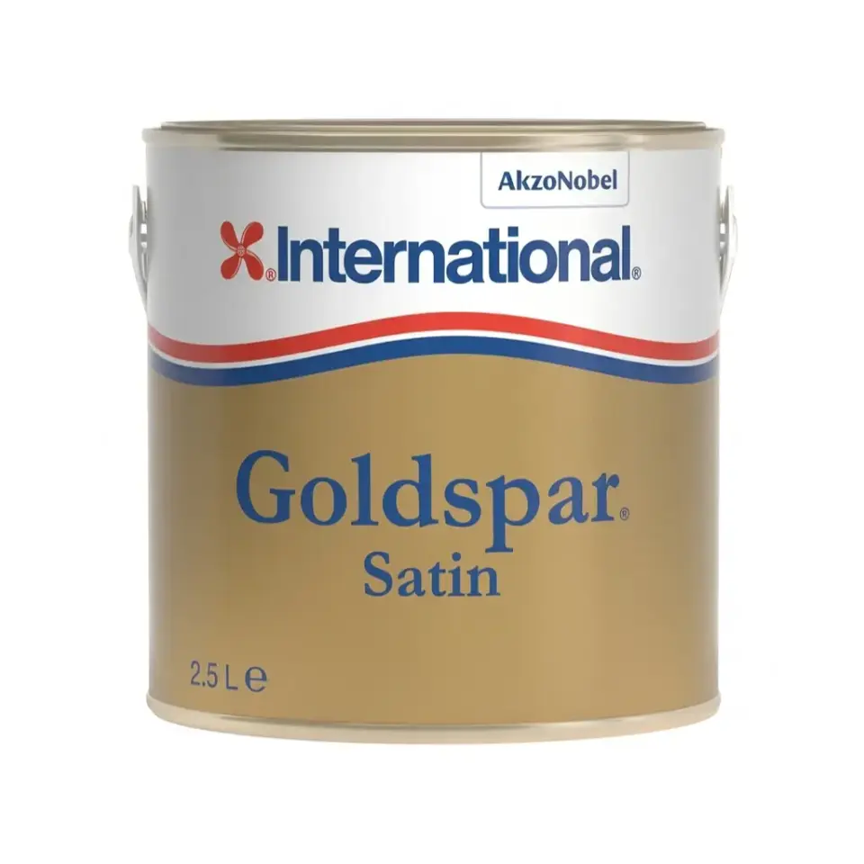 International Goldspar Satin - 2,5 Lt İç Mekan Ahşapları İçin Saten Poliüretan Vernik - Doğal Ahşabın Asaletini, Profesyonel Marine Koruma ile Birleştirin!