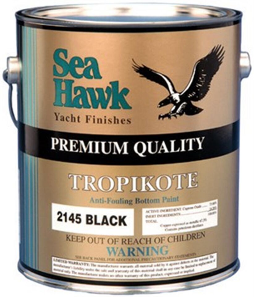 SEA HAWK - Tropikote Biocide Plus Sert Zehirli Boya Mavi 3.785 L