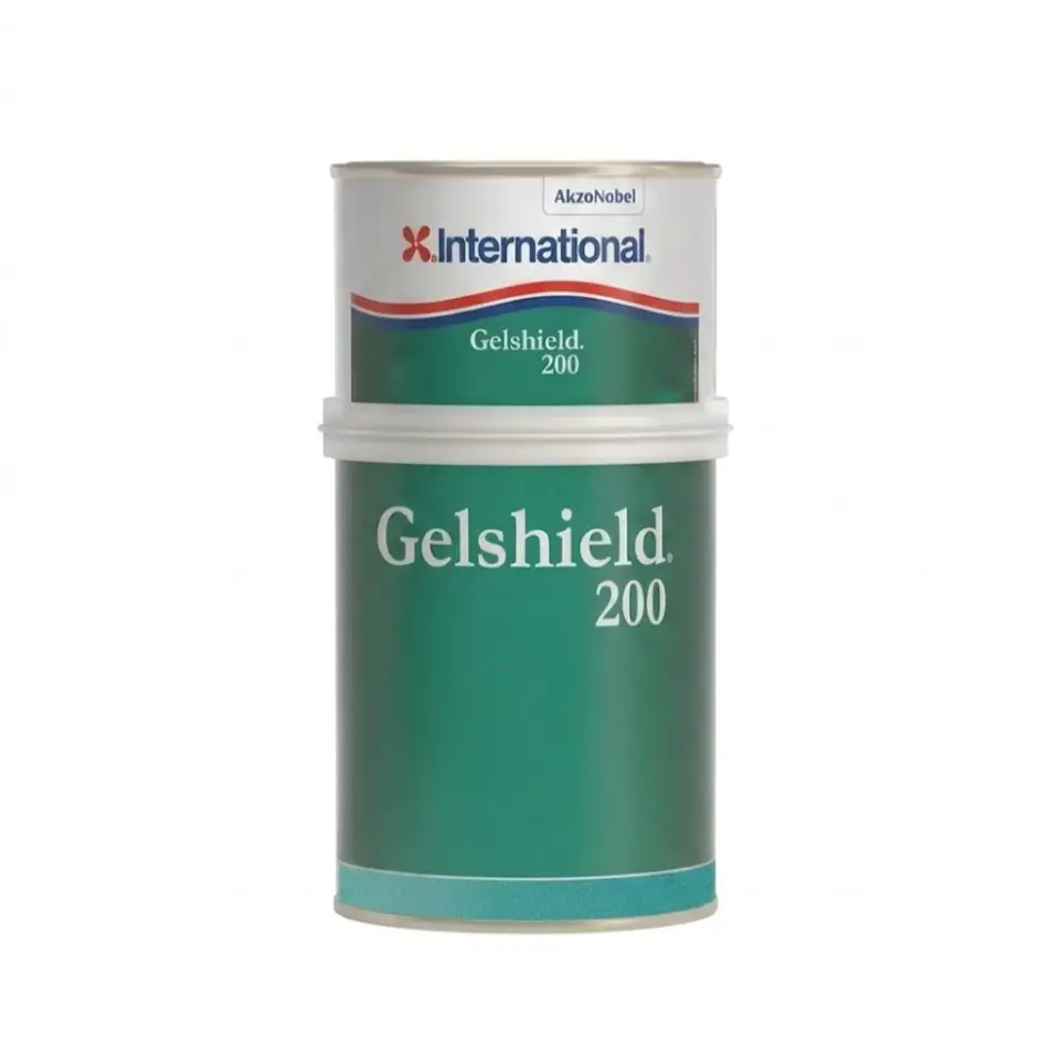 International Gelshield 200 - 750ml Yeşil/Green Anti-Osmoz Epoksi Astar - Teknenizin Altında Güçlü Bir Savunma Hattı Oluşturun