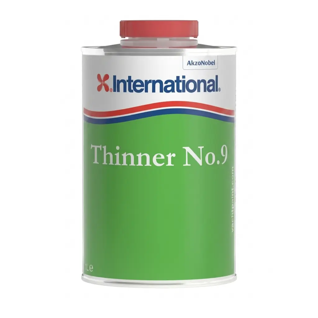 International Thinner No.9 - 1 Lt Poliüretan Boya Vernik Tineri - Poliüretan Parlaklığının Kusursuz İmzası
