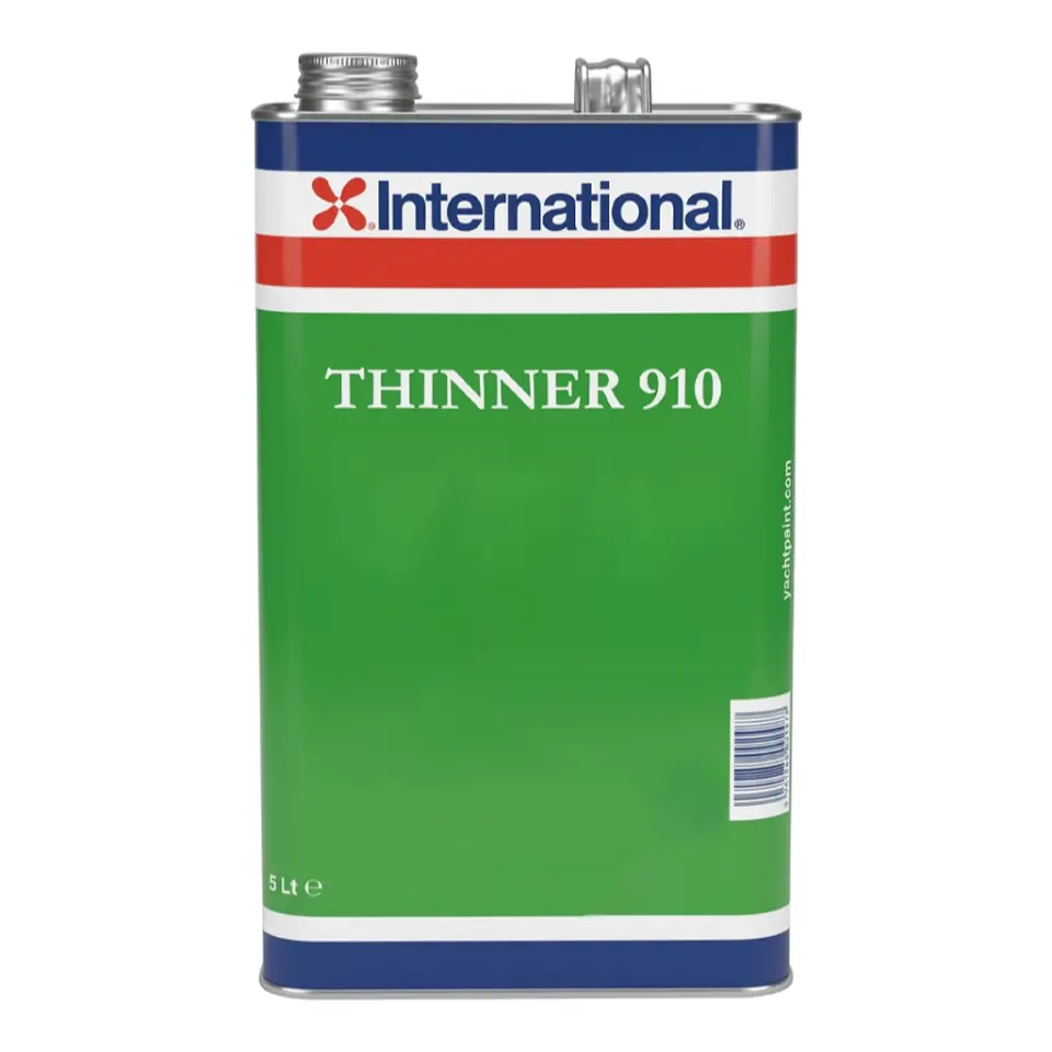 International Thinner 910 - 5 Lt Interprime, Polyurethane Hızlı Tiner - Kusursuz Akış, Profesyonel Sonuç