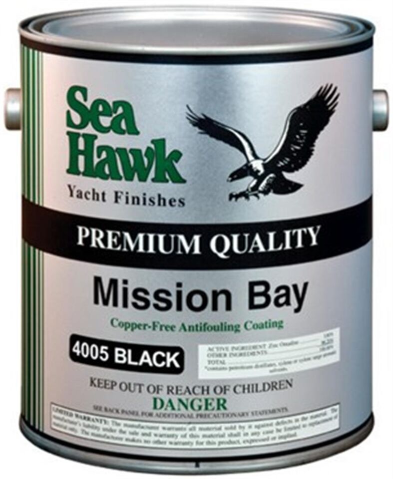 SEA HAWK - Mission Bay Yumuşak Zehirli Boya Siyah