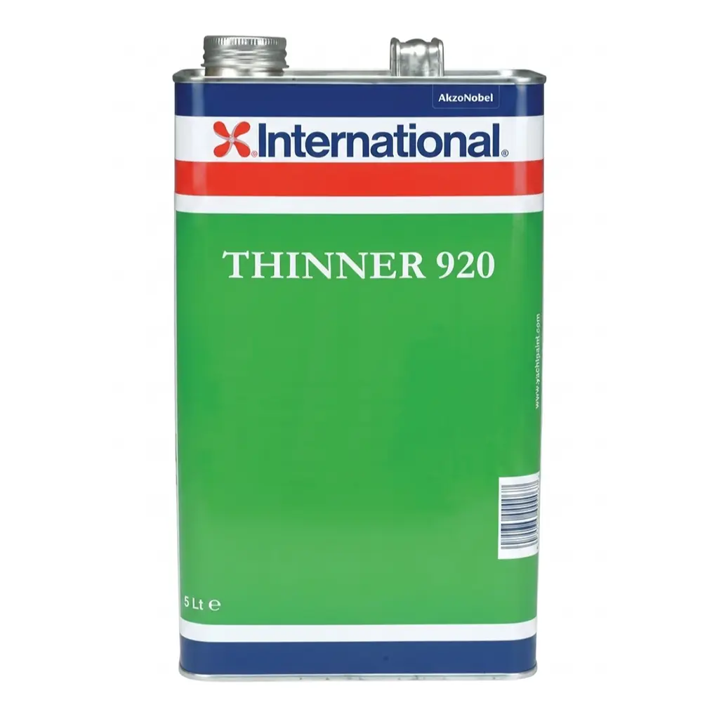 International Thinner 920 - 5 Lt Interprime, Polyurethane Yavaş Tiner - Kusursuz Akış, Profesyonel Sonuç
