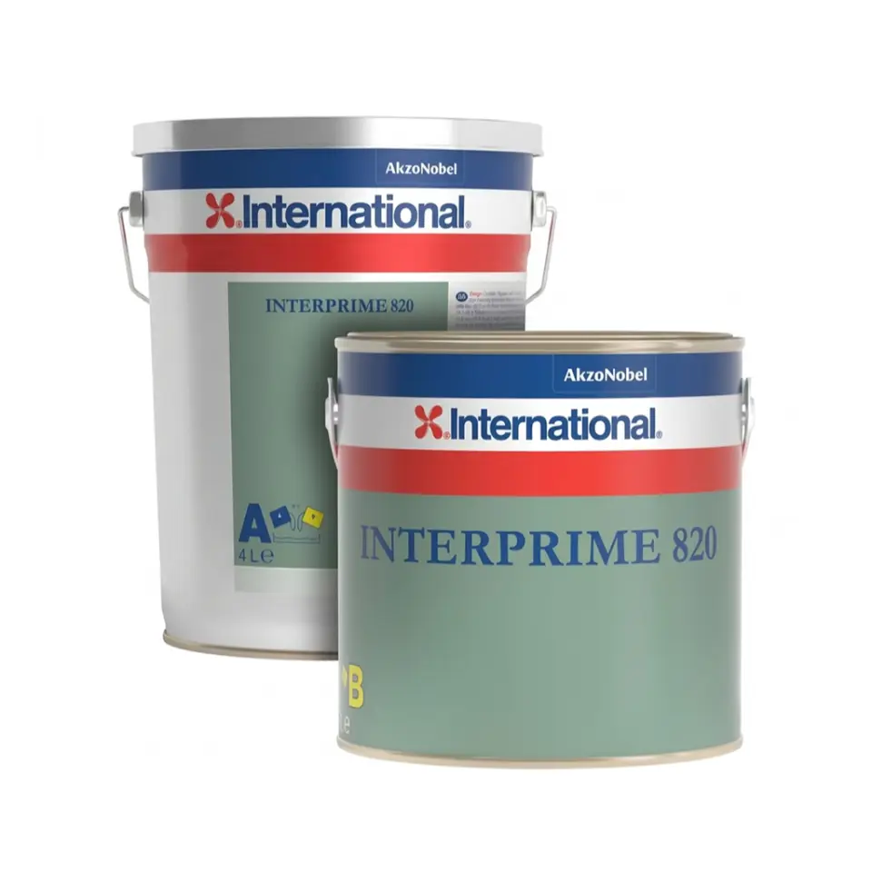 International Interprime 820 - 5 Lt Epoksi Astar Boya - Metal Yüzeylerin Sarsılmaz Kalkanı