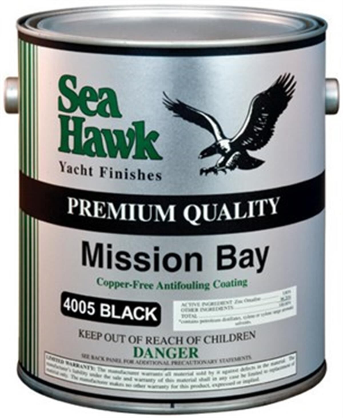 SEA HAWK - Mission Bay Yumuşak Zehirli Boya 3.785 L Kırmızı