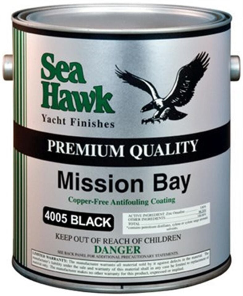 SEA HAWK - Mission Bay Yumuşak Zehirli Boya 3.785 L Kırmızı