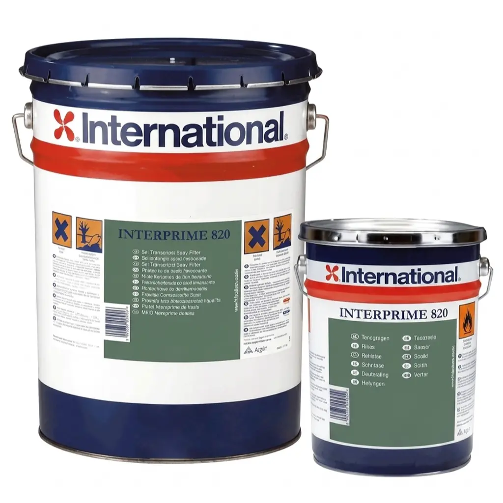 International Interprime 820 - 20 Lt Epoksi Astar Boya - Metal Yüzeylerin Sarsılmaz Kalkanı