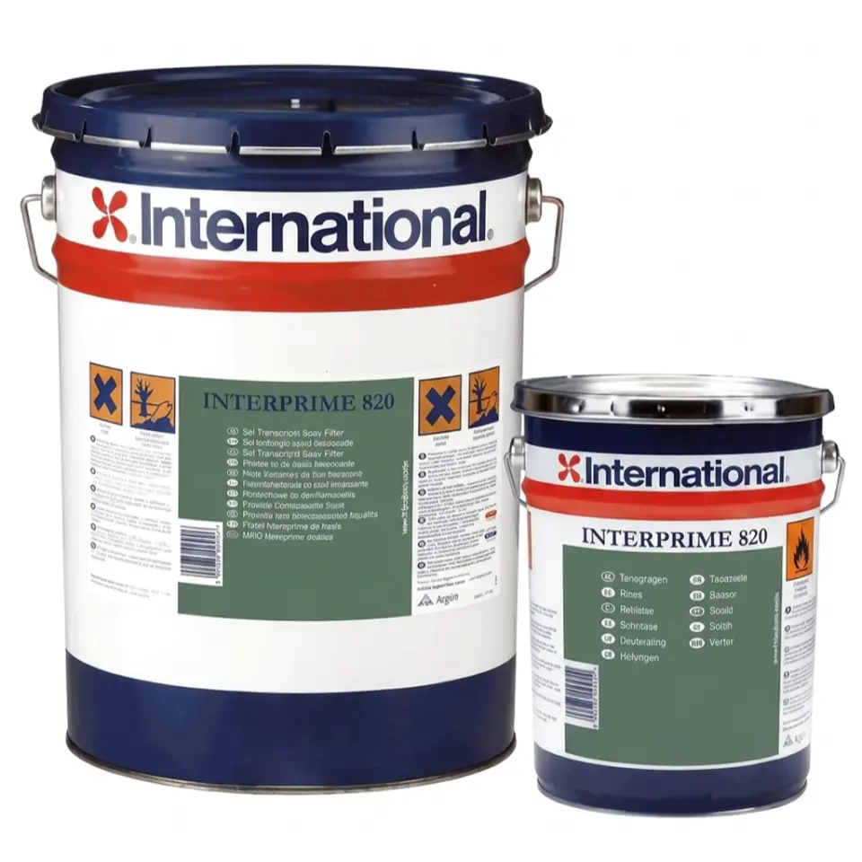 International Interprime 820 - 20 Lt Epoksi Astar Boya - Metal Yüzeylerin Sarsılmaz Kalkanı