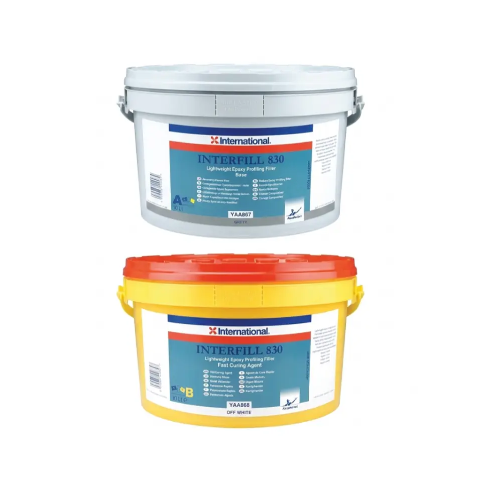 International Interfill 830 Fast Cure - 5 Lt Hafif Epoksi Dolgu Macun - Hız, Güç ve Kusursuzluk Bir Arada