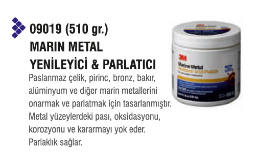 3M - METAL RESTORE EDİCİ VE KORUYUCU MACUN, 500 ml