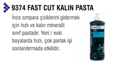 3M - PERFECT-IT III, FAST CUT KALIN PASTA 1 LT