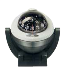 Plastimo - OFFSHORE 75 PUSULA SİYAH BRAKETLİ Ø: 100 mm Yüks.: 140 mm