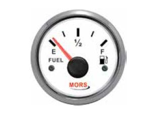 Mors -  YAKIT GÖSTERGESİ 12-24 V BEYAZ 12-24 V Ohm : 0-190 Ø: 55 mm