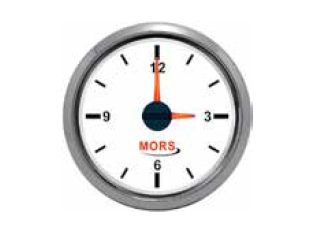 Mors - ZAMAN SAATİ 12-24 V BEYAZ 12-24 V Ø: 55 mm