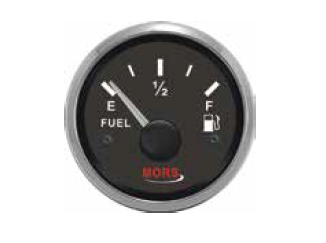 Mors - YAKIT GÖSTERGESİ 12-24 V SİYAH Ohm : 0-190 Ø: 55 mm