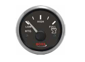 Mors - ATIK SU GÖSTERGESİ 12-24 V SİYAH Ohm : 240-33 Ø: 55 mm