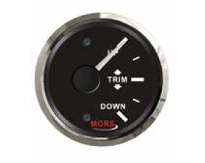 Mors - TRİM GÖSTERGESİ 12-24 V SİYAH Ø: 55 mm