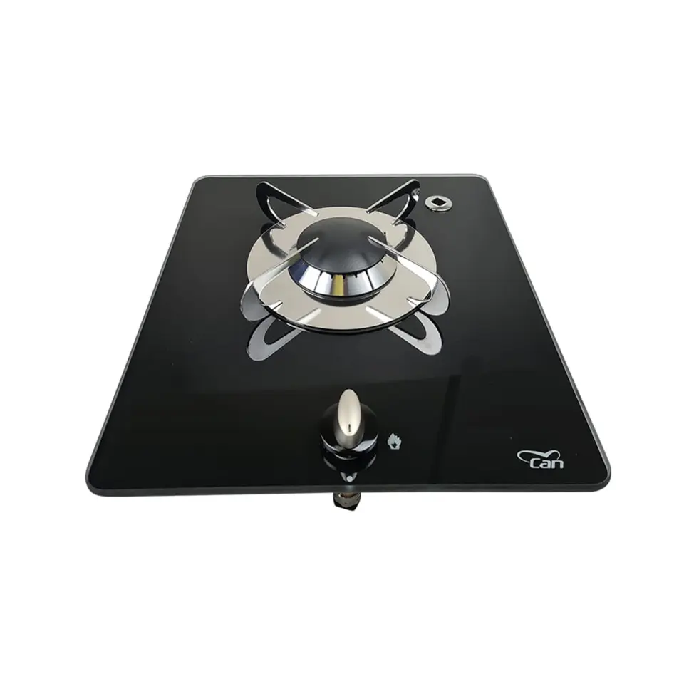 CAN® PV1320 - Tekli Tamperli Cam Yüzeyli Kare Gömme Ocak - Modern Mutfağınızın Şık ve Güçlü Dokunuşu!