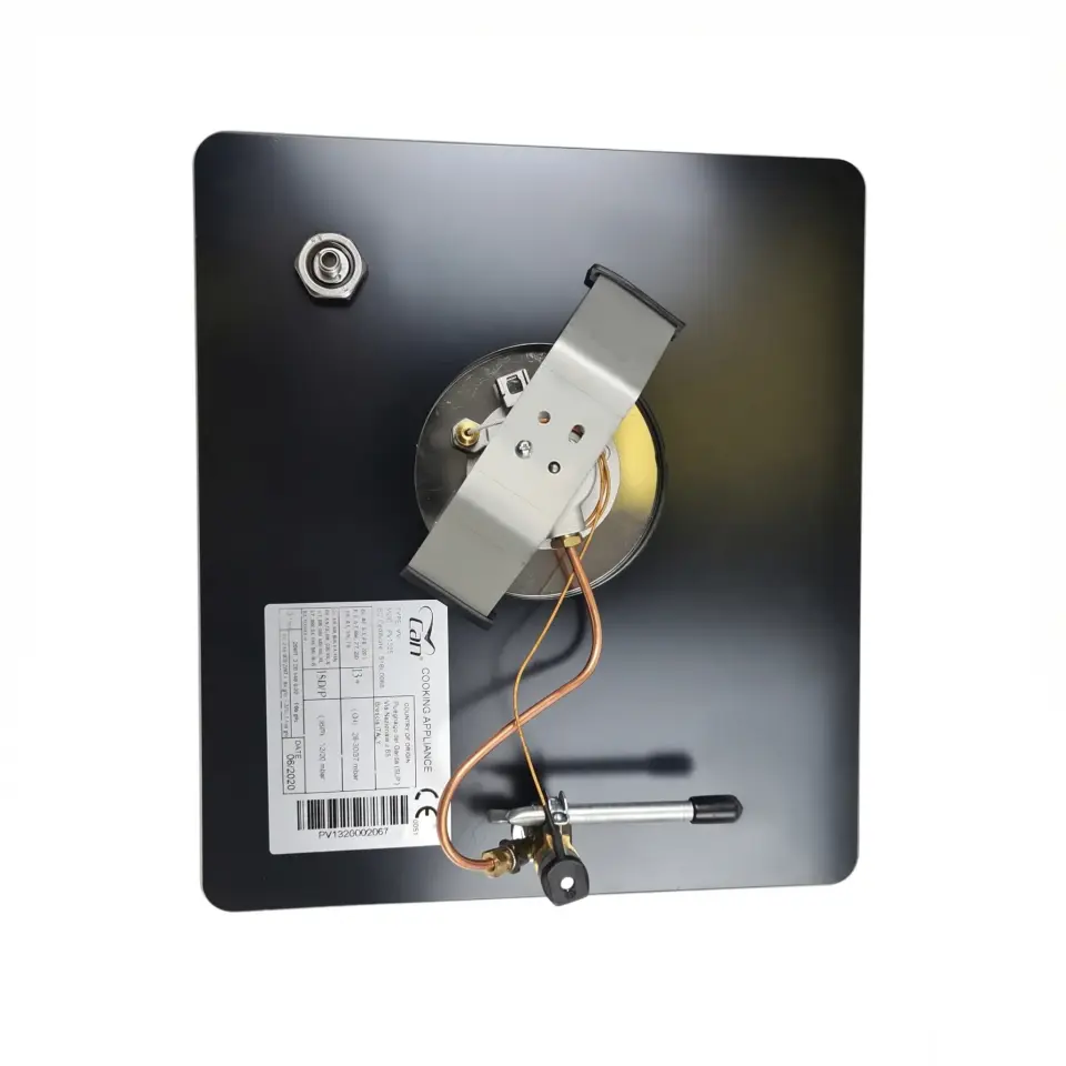 CAN® PV1320 - Tekli Tamperli Cam Yüzeyli Kare Gömme Ocak - Modern Mutfağınızın Şık ve Güçlü Dokunuşu!